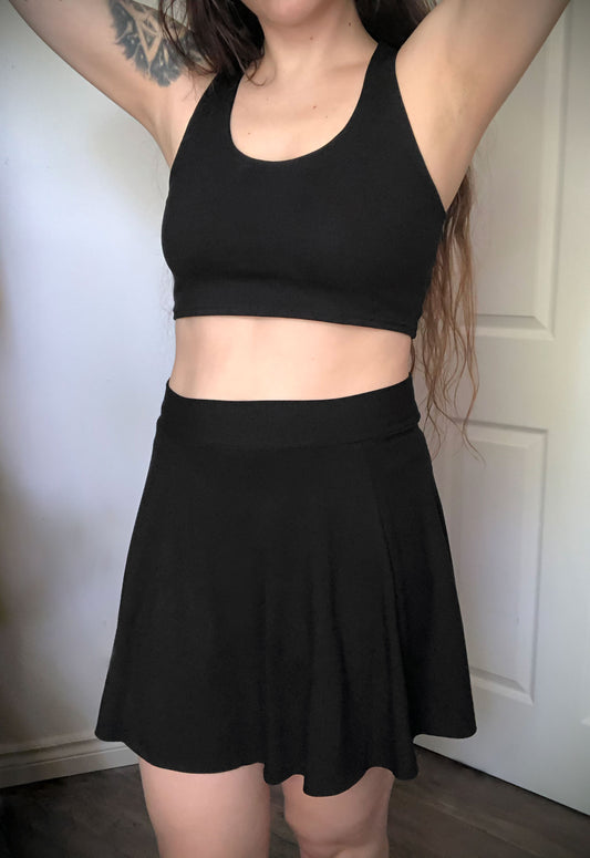 Black Charm Skirt